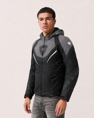 REV'IT Quantum 3 H2O Jacket Black/Grey