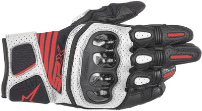 Alpinestars Sp X Air Carbon V2 Gloves Black White Red Fluo 1231