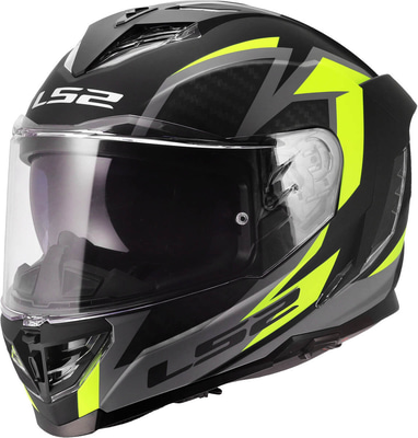 LS2 FF818 Storm III Dynamo Black H-V Yellow