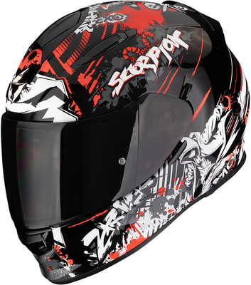 Scorpion EXO-491 Spector Black/Red