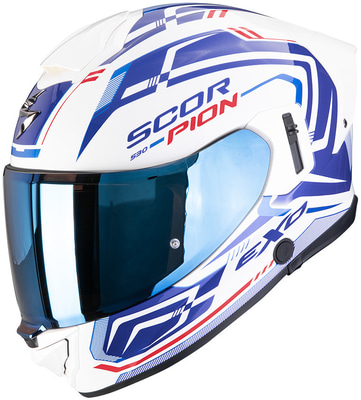 Scorpion EXO-530 AIR Slope White/Blue/Red