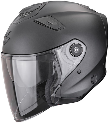 Scorpion EXO-GT JET Solid Matt Pearl Black