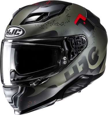 HJC F71 Faco Green/Black 413