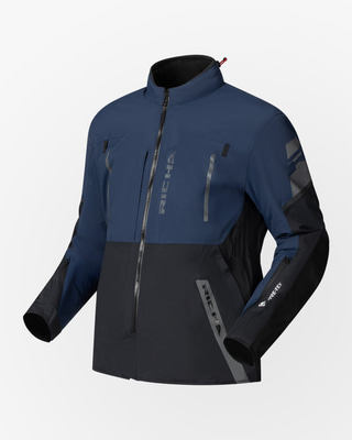 Richa Orion GTX Jacket Black/Dark Blue