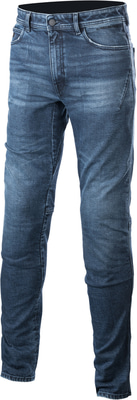 Alpinestars Argon Slim Fit Denim Motorjeans Mid Blue