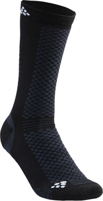 Craft Wool Warm Mid 2-Pack Warm Socks Black/Black