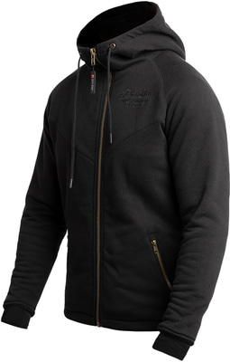 John Doe XTM Hoodie V2 Motorhoodie Black