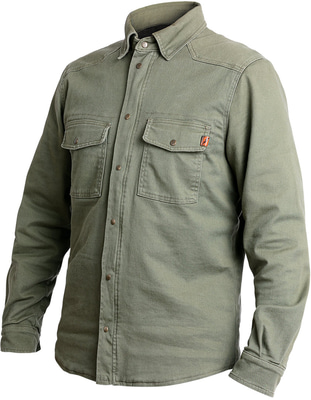 John Doe Motoshirt Jacket Olive