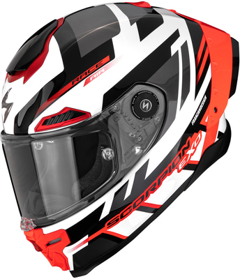 Scorpion EXO-RACE AIR Fury White/Silver/Red