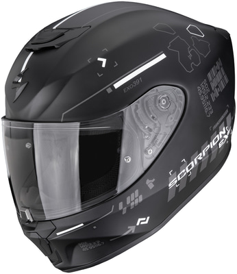 Scorpion EXO-391 Iron Matt Black/Silver