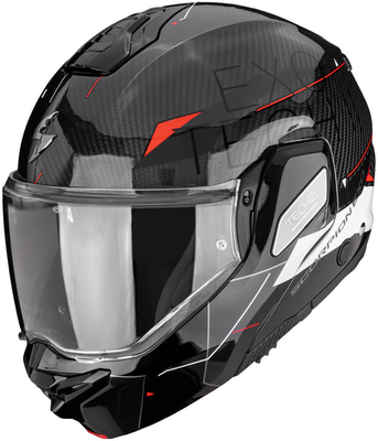 Scorpion EXO-Tech II Carbon Viator Black/White/Red