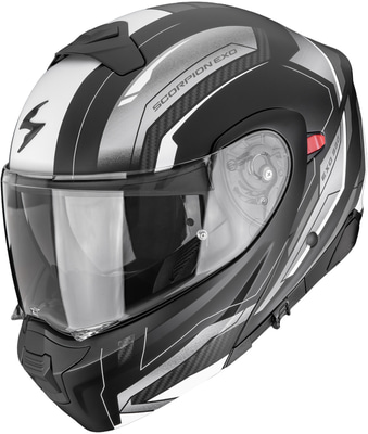 Scorpion EXO-930 EVO Space Matt Black/Silver/White