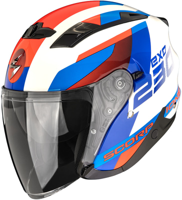 Scorpion EXO-230 Comics White/Blue/Red