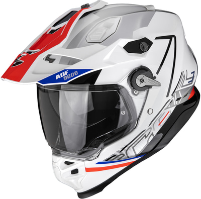 Scorpion ADF-9000 AIR Summit White/Red/Silver