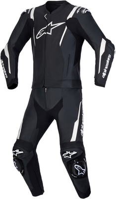 Alpinestars Missile V3 Leather Suit 2 PC Black/White 12