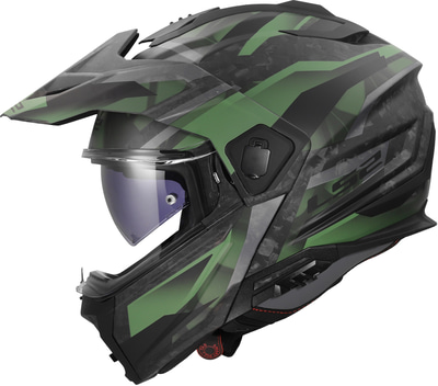 LS2 FF909 Ranger Full Carbon Strike Green