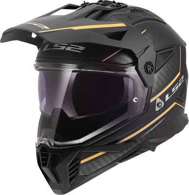 LS2 MX702 Pioneer II Atron Black Orange