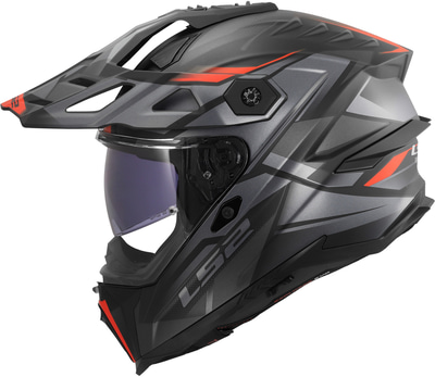 LS2 MX707 Explorer Evo Talux Grey