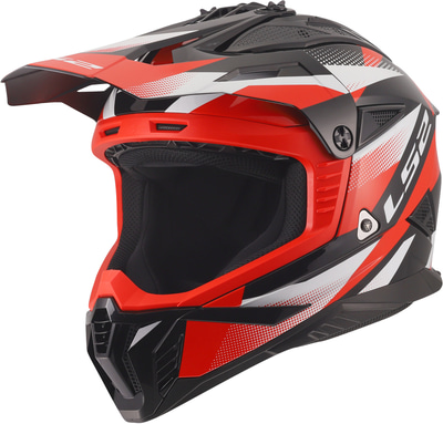 LS2 MX708 Fast II Fort Black Red