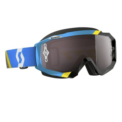 Scott Hustle MX Goggle Asymmetric Blue Scott Hustle MX Goggle Asymmetric Blue