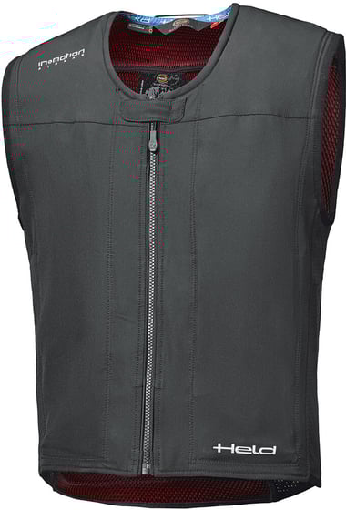 Held eVest Airbag Vest With Zip & Box Black 001