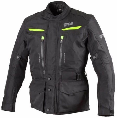 GMS Gear Jacket Black/Yellow 335