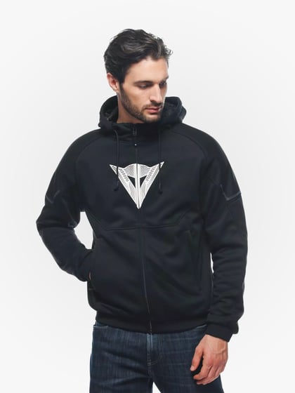 Dainese Daemon-X Hoodie Black/Black/White 948