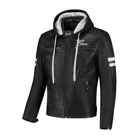 Rusty Stitches Jari Hooded V2 Jacket Black/White 104