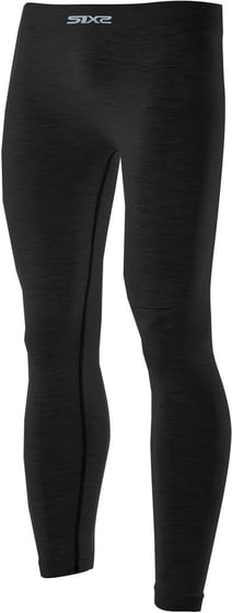 SIXS Merino Wool Leggings Black