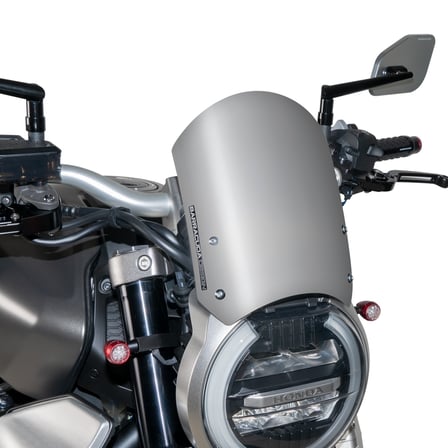 Aluminum Windshield Classic Black HN1300-18N