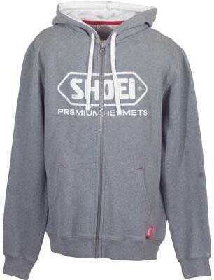 Shoei Zip Hoody Grey Shoei Zip Hoody Grey