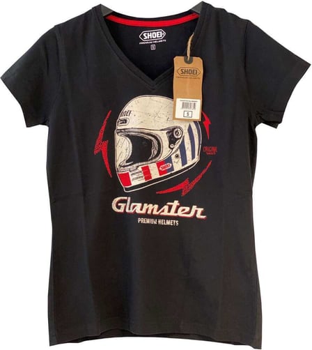 Shoei T-Shirt GLAMSTER RESURRECTION TC-10 - WOMAN GLAMSTER Resurrection TC-10 Woman Shoei T-Shirt GLAMSTER RESURRECTION TC-10 - WOMAN GLAMSTER Resurrection TC-10 Woman