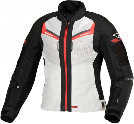 Macna Tondo Ladies Jacket Grey/Red
