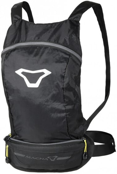 Macna Hipbag Foldable Backpack Black