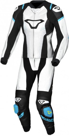 Macna Tronniq Ladies Two Piece White/Blue