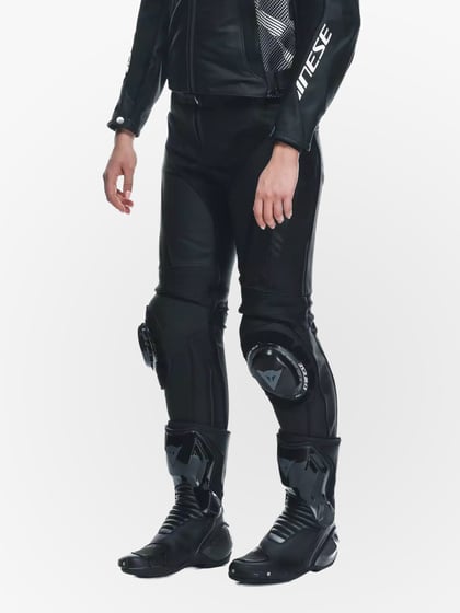Dainese Delta 4 Leather Pants Women Black/Black