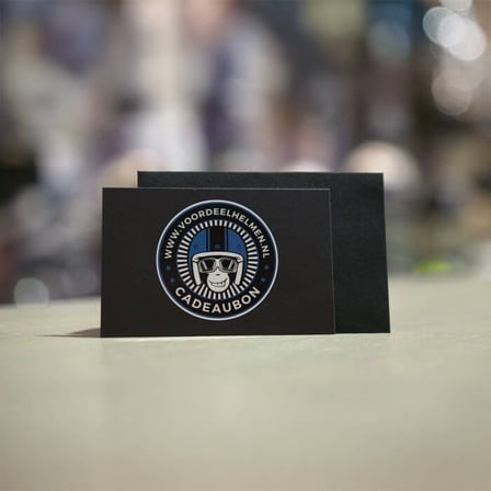 Voordeelhelmen Cadeaubon