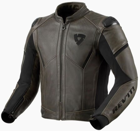 REV'IT Parallax Jacket Black Olive Green