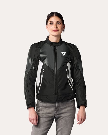 REV'IT Control Air H2O Ladies Jacket Black/White
