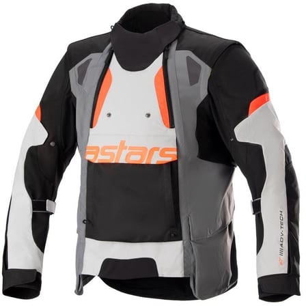 Alpinestars Halo Drystar Jacket Dark Gray Ice Gray Black 9049 Alpinestars Halo Drystar Jacket Dark Gray Ice Gray Black 9049