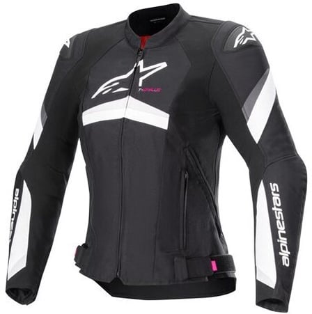 Alpinestars Stella T-GP Plus R V4 Jacket Black White 12 Alpinestars Stella T-GP Plus R V4 Jacket Black White 12