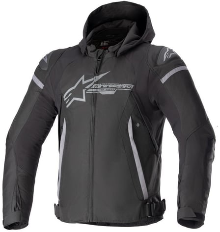 Alpinestars Zaca Waterproof Jacket Black Dark Gray 111 Alpinestars Zaca Waterproof Jacket Black Dark Gray 111