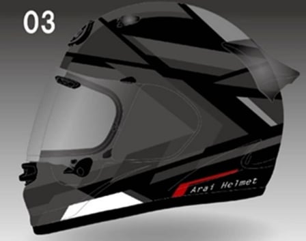 Arai Quantic 06 Mosaic Black