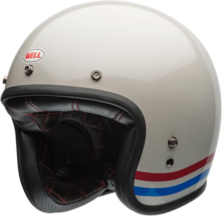 BELL Custom 500 06 Stripes Pearl