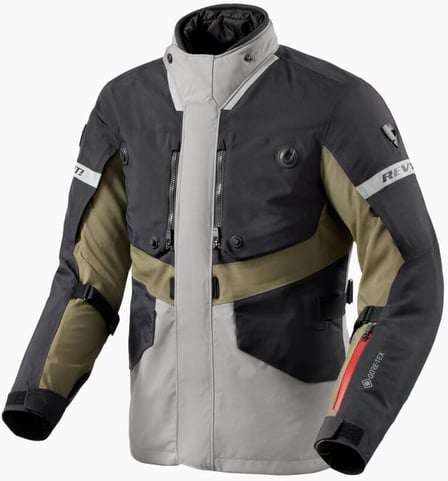 REV'IT Neptune 3 GTX Jacket Black/Dark Green