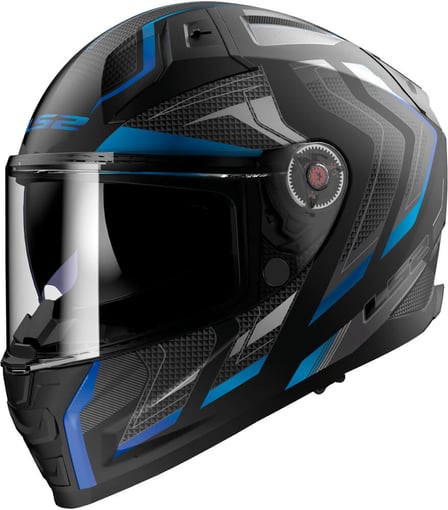 LS2 FF811 Vector II Alizer Matt Black Blue