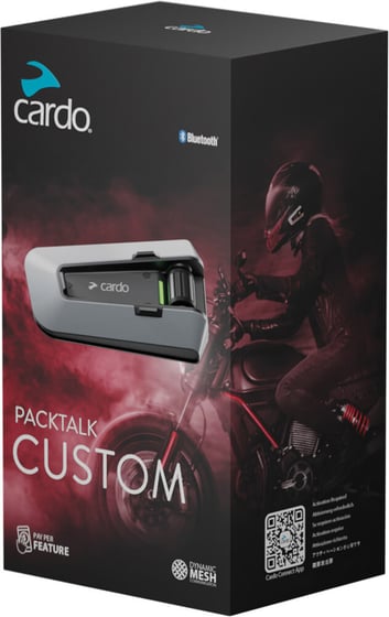 Cardo Packtalk Custom Single