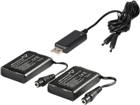 Macna Accu + USB lader 7,4V 2,2A