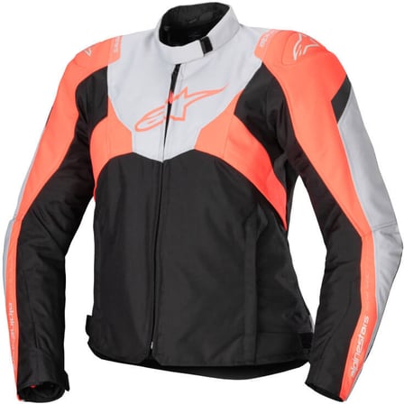 Alpinestars Stella T-Jaws V4 WP Jacket Black/Ice Gray/Fluo Coral 1789
