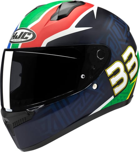 HJC C10 Brad Binder 33 Black/Green 142